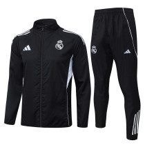 Real Madrid 25/26 Team Windbreaker Jacket and Pants Set K26004 Real Madrid 25/26 Team Windbreaker Jacket and Pants Set K26004