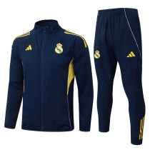Real Madrid 25/26 Team Windbreaker Jacket and Pants Set K26001 Real Madrid 25/26 Team Windbreaker Jacket and Pants Set K26001