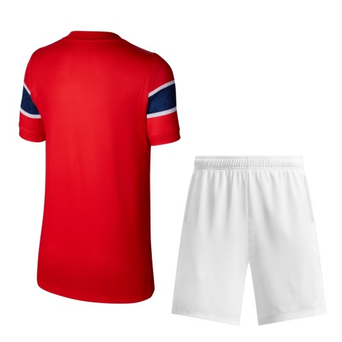 Kids Norway 2026 Home Jersey and Short Kit