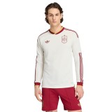 Thai Version Spain 2026 Away Long Sleeve Jersey