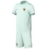 Kids France 2026 Away Jersey and Short Kit