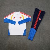 Kids Colombia 2026 1/4 Zip Training Top and Pants Kit