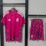 Kids Mexico 2026 Goalkeeper Jersey and Short Kit