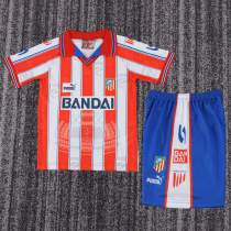Kids Atlético de Madrid 1996/1997 Home Retro Kit Kids Atlético de Madrid 1996/1997 Home Retro Kit