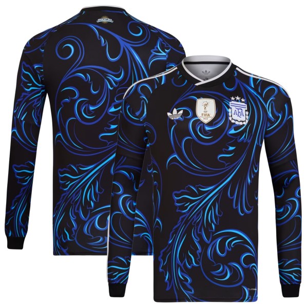 Thai Version Argentina 2026 Away Long Sleeve Jersey