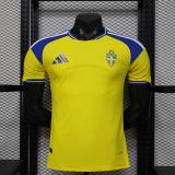 Player Version Sweden 2026 Home Authentic Jersey