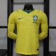 Player Version Brazil 2026 Home Long Sleeve Authentic Jersey