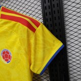 Player Version Women's Colombia 2026 Home Cropped Jersey