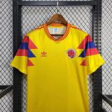 Colombia 1990 World Cup Home Retro Jersey