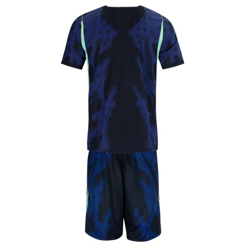 Player Version Kids Brazil 2026 Away Authentic Kit
