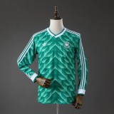 Germany 1988/1991 Away Long Sleeve Retro Jersey