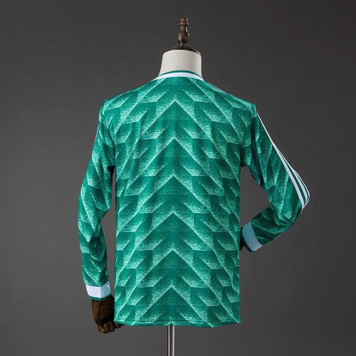 Germany 1988/1991 Away Long Sleeve Retro Jersey