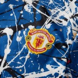 Thai Version MUFC 26/27 Stone Roses Long Sleeve Jersey