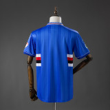 Sampdoria 2000/2001 Home Retro Jersey