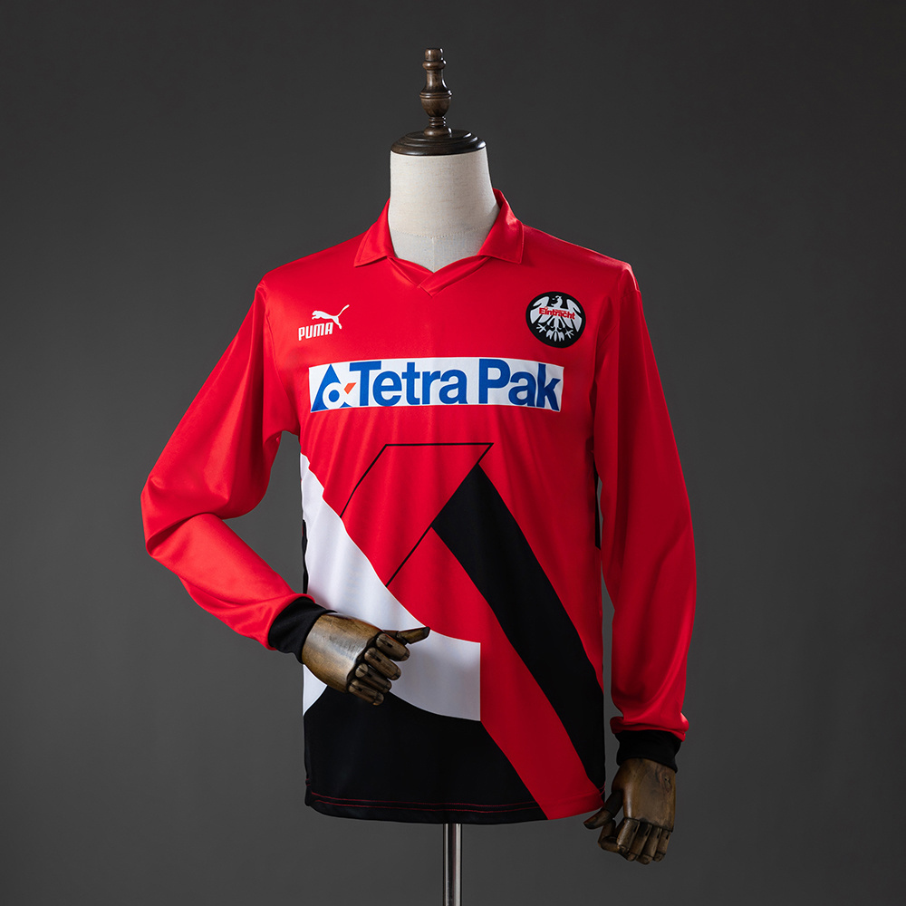 US$ 22.99 - Frankfurt 1993/1994 Home Long Sleeve Retro Jersey - m