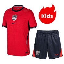 Player Version Kids England 2026 Away Authentic Kit