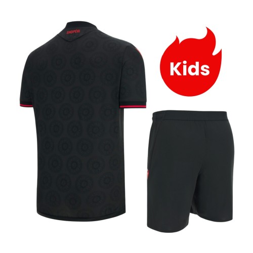 Kids Albania 2026 Third Jersey and Short Kit