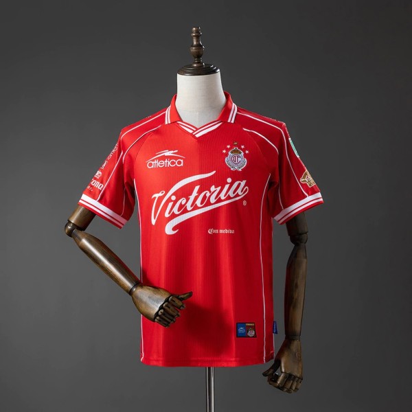 Deportivo Toluca 1999/2000 Home Retro Jersey
