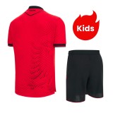 Kids Albania 2026 Home Jersey and Short Kit
