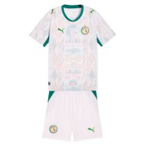 Kids Senegal 2026 Home Jersey and Short Kit