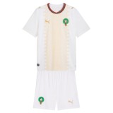 Kids Morocco 2026 Away Jersey and Short Kit
