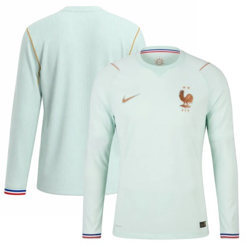 Thai Version France 2026 Away Long Sleeve Jersey