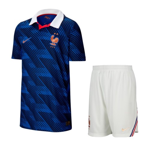 Player Version Kids France 2026 Home Authentic Kit