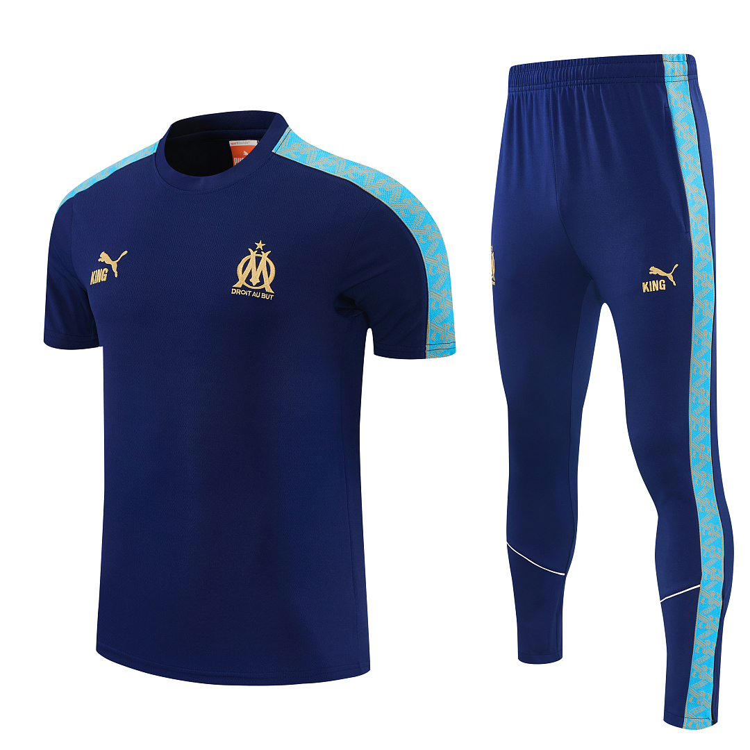 US$ 29.99 - Olympique Marseille 26/27 Training Shirt and Pants Set
