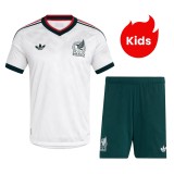 Player Version Kids Mexico 2026 Away Authentic Kit