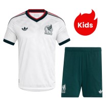 Player Version Kids Mexico 2026 Away Authentic Kit