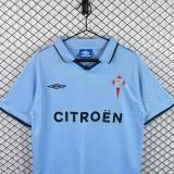 Celta Vigo 2001/2002 Euro Home Retro Jersey