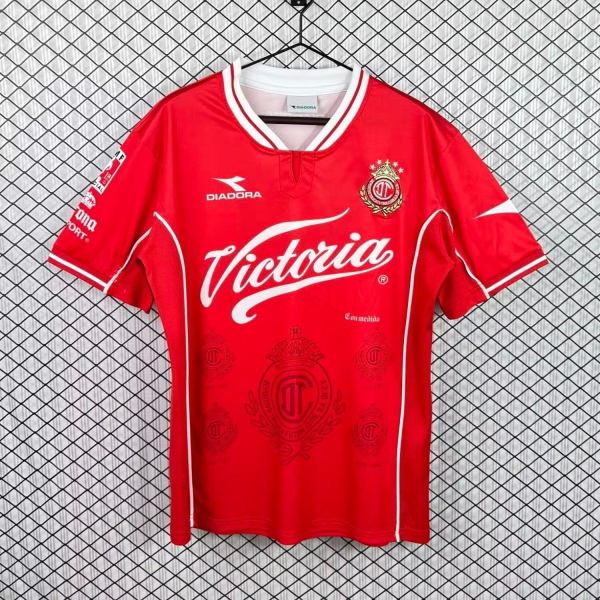 Deportivo Toluca 1998/1999 Home Retro Jersey
