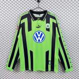 VfL Wolfsburg 1999/2000 Away Long Sleeve Retro Jersey