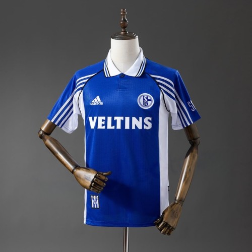 Schalke 04 1998/2000 Home Retro Jersey