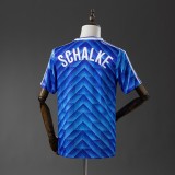 Schalke 04 1988/1989 Home Retro Jersey