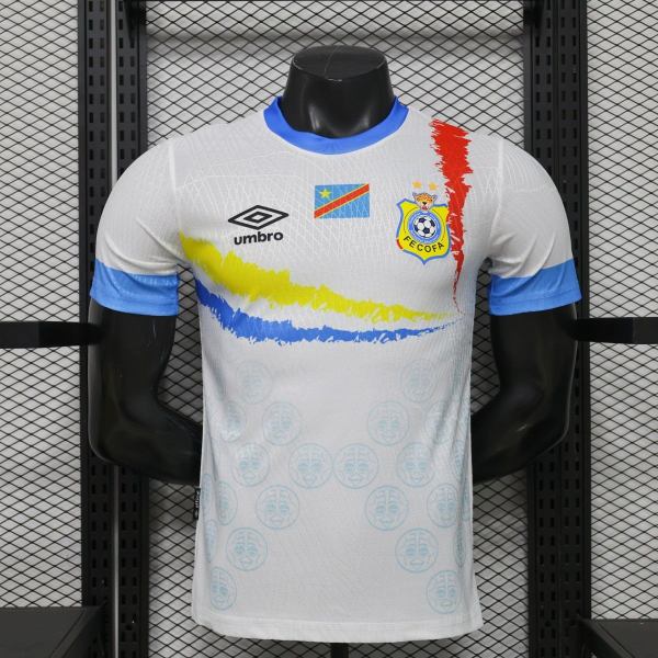Player Version DR Congo 2025 Away Authentic Jersey