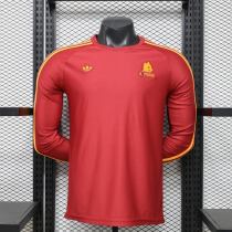 Thai Version AS Roma 26/27 OG Lifestyler Long Sleeve Jersey