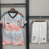 Kids Belgium 2026 Away Jersey and Short Kit