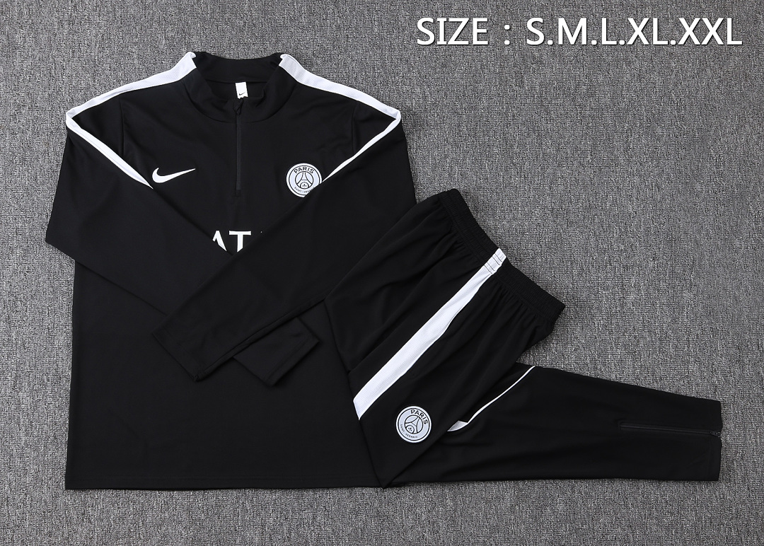 US$ 47.00 - PSG 26/27 Half-Zip Training Top and Pants Set B26033
