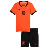 Kids Netherlands 2026 Home Jersey and Short Kit