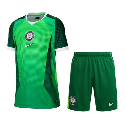 Kids Nigeria 2026 Home Jersey and Short Kit