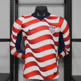 Player Version USMNT 2026 Home Long Sleeve Authentic Jersey