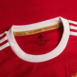 MUFC 2021/2022 Home Long Sleeve Retro Jersey