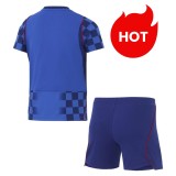 Kids Croatia 2026 Away Jersey and Short Kit