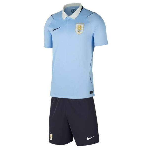 Kids Uruguay 2026 Home Jersey and Short Kit