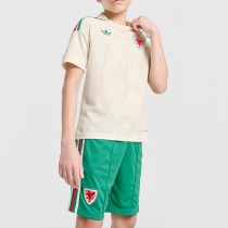 Kids Wales 2026 Away Jersey and Short Kit