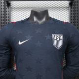 Player Version USMNT 2026 Away Long Sleeve Authentic Jersey