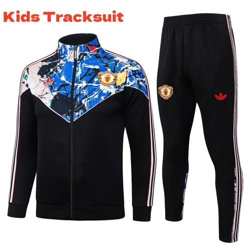 Kids MUFC 26/27 Training Jacket and Pants Set E26029