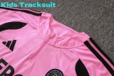 Kids Inter Miami CF 26/27 Half-Zip Training Sweatshirt and Pants Set E26032
