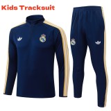 Kids Real Madrid 26/27 Half-Zip Training Sweatshirt and Pants Set E26036